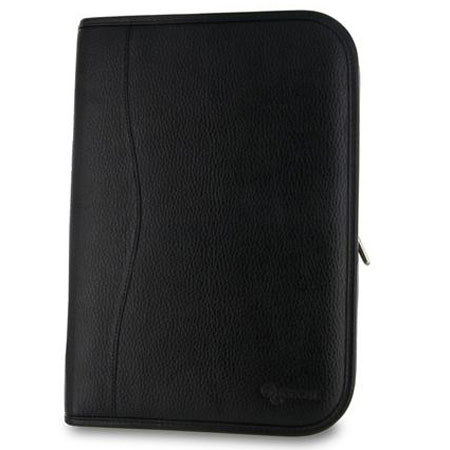 rooCASE Executive Portfolio Leather Case for Google Nexus 10, Black