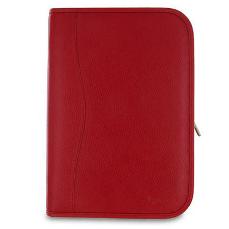 rooCASE Executive Portfolio Leather Case for Google Nexus 10, Red