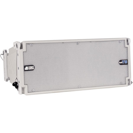 dB Technologies DVA T8 3Way Active Line-Array Module with CO1 Power Cable, White