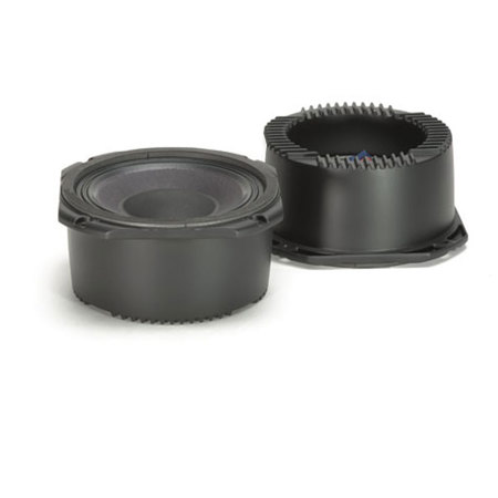 RCF MR8N301 8" Low Frequency Transducer Midrange Speaker, Single