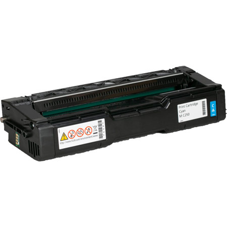 Ricoh Cyan Print Toner Cartridge for M C250FWB Printer, 2300 Pages Yield