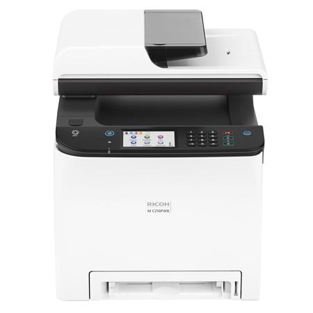 Ricoh M C250FWB Prints (30,000 Duty Cycle, Accepts Toner Up To 2300 Prints)