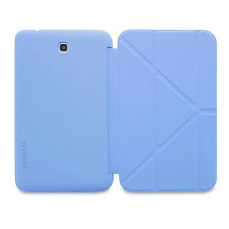 rooCASE Origami SlimShell Case Cover for Samsung Galaxy Tab 3 7.0, Blue