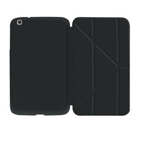rooCASE Origami SlimShell Case Cover for Samsung Galaxy Tab 3 8.0, Black