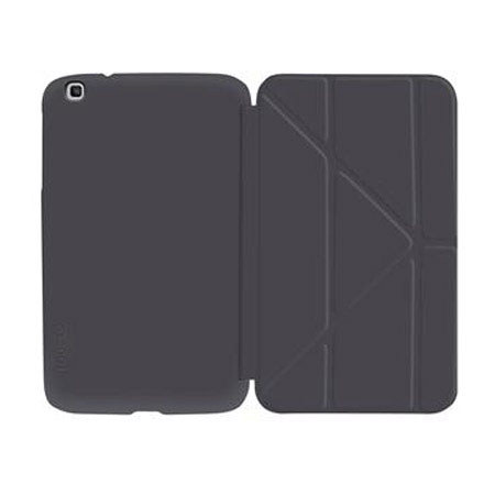 rooCASE Origami SlimShell Case Cover for Samsung Galaxy Tab 3 8.0, Gray