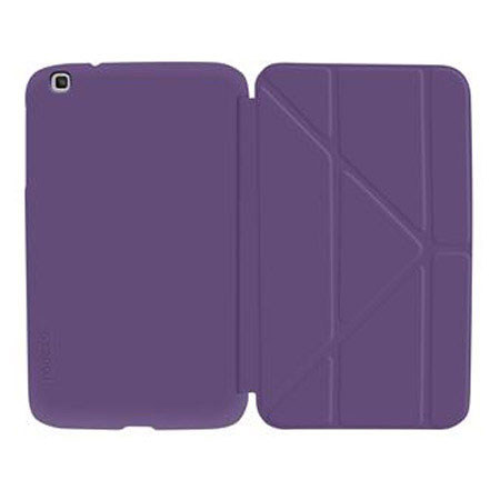 rooCASE Origami SlimShell Case Cover for Samsung Galaxy Tab 3 8.0, Purple