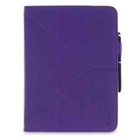 rooCASE Origami Folio Case Cover for Samsung Galaxy Tab 3 10.1, Purple