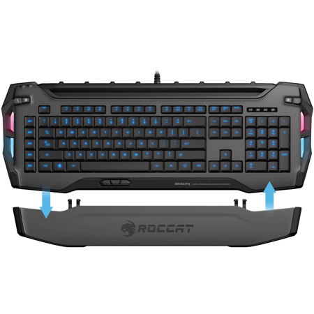 Roccat SKELTR Smart Communication RGB Gaming Keyboard, Gray
