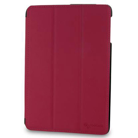 rooCASE Slimline Lightweight Shell Case for Apple iPad Mini, Magenta