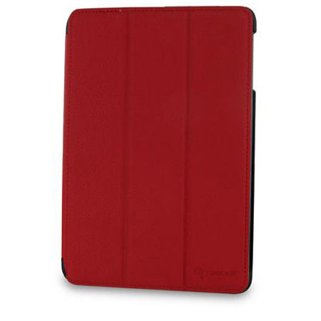 rooCASE Slimline Lightweight Shell Case for Apple iPad Mini, Red
