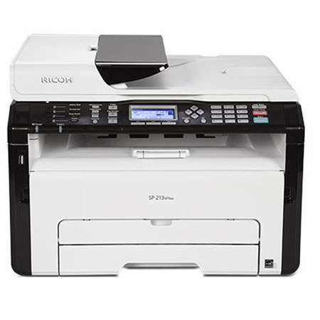 Ricoh SP 213SFNw 4-In-1 Monochrome Multifunction Wireless Laser Printer