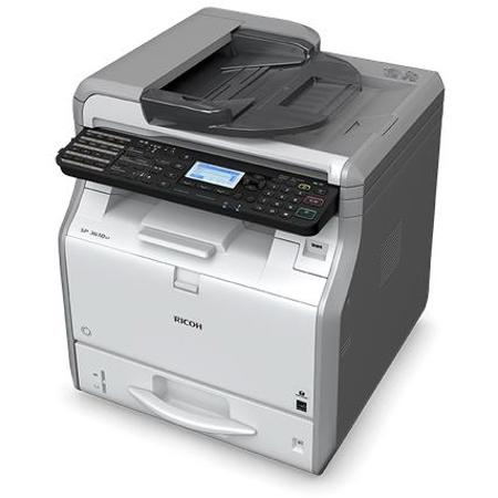 Ricoh SP 3600SF B&W Laser Multifunction Printer - Print, Copy, Scan, Fax