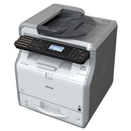 Ricoh SP 3610SF A4 Mono Laser Black and White Multifunction Printer