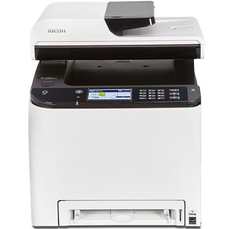 Ricoh SP C261SFNw A4 Color Laser Multifunction Printer, Copy, Scan, Fax, WiFi