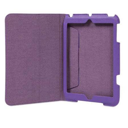 rooCASE Ultra Slim Vegan Leather Folio Case Cover for iPad Mini, Purple