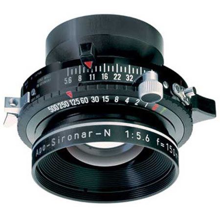 Rodenstock 150mm f/5.6 Apo-Sironar-N Lens with Copal #0 Shutter #160603