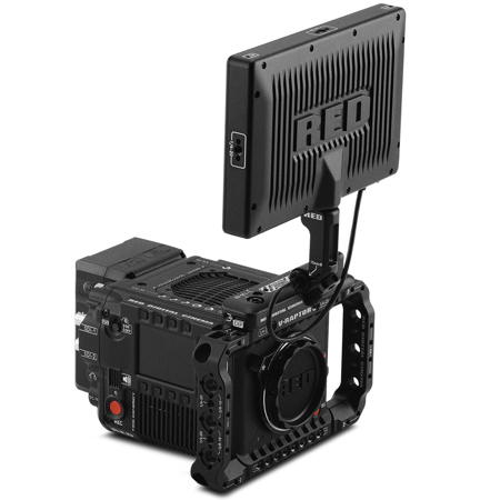 RED Digital Cinema V-RAPTOR ST 8K VV DSMC3 Camera Starter Pack, Canon RF, Black