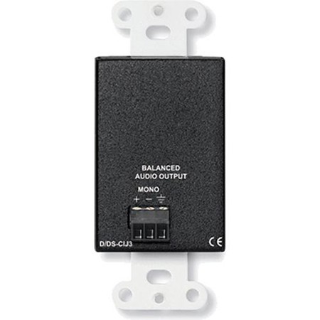 RDL D-CIJ3 Consumer Input Jacks, Mono, White/Gray