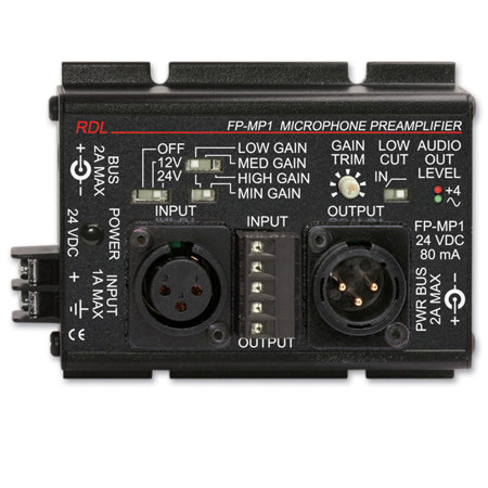 RDL FP-MP1 Studio Quality Microphone Preamplifier