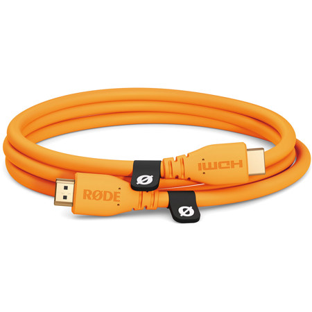 Rode Premium High Speed HDMI Cable with Ethernet Orange 5'