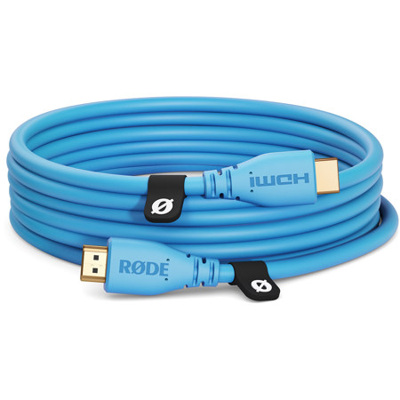 Rode Premium High Speed HDMI Cable with Ethernet Blue 10'