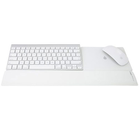 Rain Design mRest Wrist Rest and Mouse Pad, White