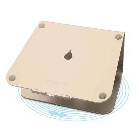 Rain Design mStand360 Laptop Stand with Swivel Base, Gold
