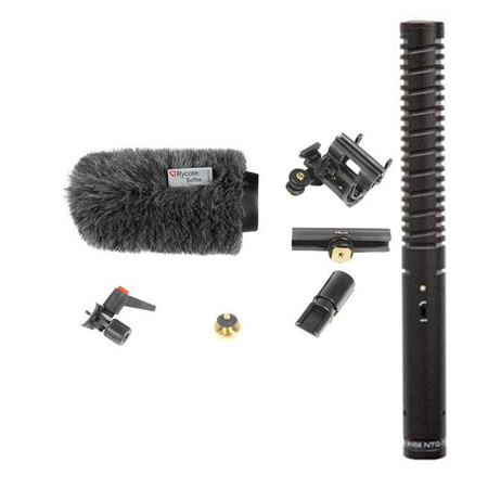 Rode NTG-1 Directional Shotgun Microphone with 15cm Rycote Classic Wind Kit