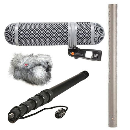 Rode NTG-3 RF-Bias Shotgun Microphone with Deluxe Boom Kit