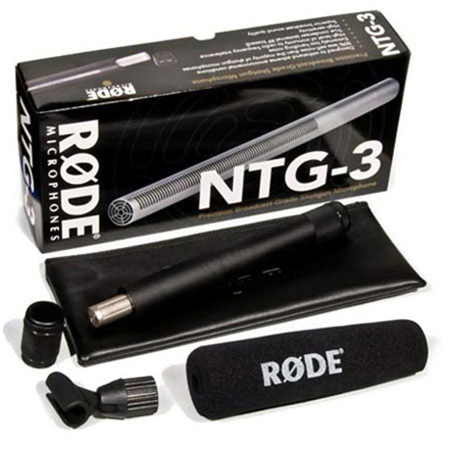 RODE NTG3 セット Rode NTG3 Precision RF-Biased Shotgun Microphone - Silver
