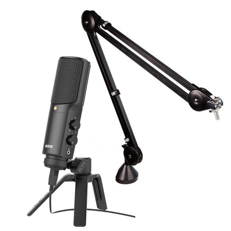 højdepunkt ægteskab smertefuld Rode NT-USB USB Microphone with Rode PSA-1 Arm NTUSB A - Adorama