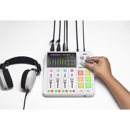 【えいちゃん】RODECaster Duo ホワイト RØDECaster Duo (White) – Central Music
