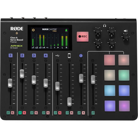 Rode RODECaster Pro Integrated Podcast Production Console - SKU#1637353