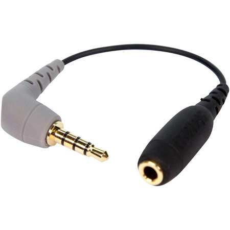 Rode SC4 3.5mm Right-Angle TRRS Male to TRS Female Adapter Cable