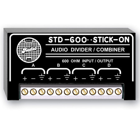 RDL STD-600 Passive Audio Divider/Combiner, 600 Ohms