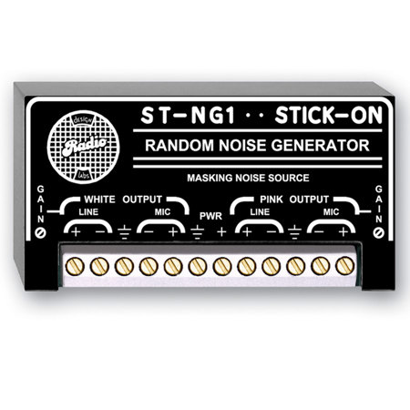 RDL Stick-On Series ST-NG1 White and Pink Noise Generator