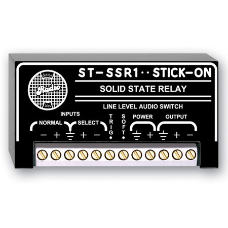 RDL ST-SSR1 2x1 Line-Level Audio Switch