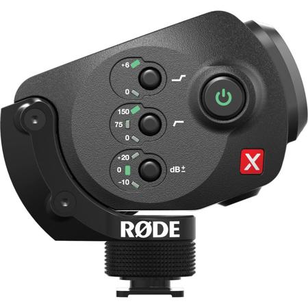 USED Rode Microphones Stereo VideoMic X Broadcast-Grade Stereo On