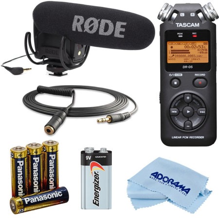 Rode VideoMic Pro Directional On-Camera Microphone + Tascam DR-05 Kit