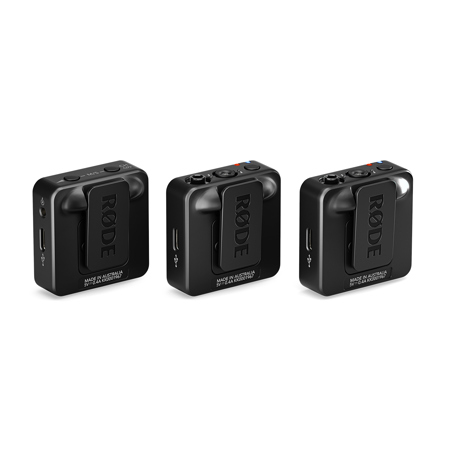 Rode Wireless GO GEN 3 Compact Microphone System, Black WIGOGEN3