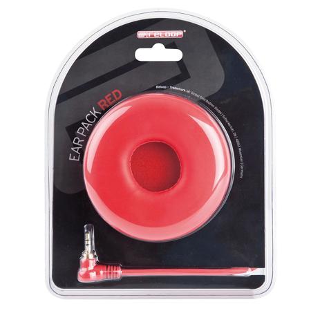 Reloop Ear Pack with 13' Helix Cord, Red