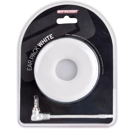 Reloop Ear Pack with 13' Helix Cord, White
