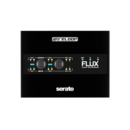Reloop Flux 6x6 In/Out USB-C DVS Audio Interface for Serato DJ Pro