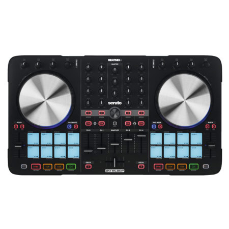 Reloop BeatMix 4 MK2 4-Deck SERATO Performance PAD DJ Controller 