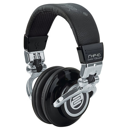 Reloop RHP-10 Professional DJ Headphones, Solid Chrome