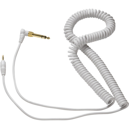 Reloop Coiled Wire for RHP-10/4500 Headphones, White