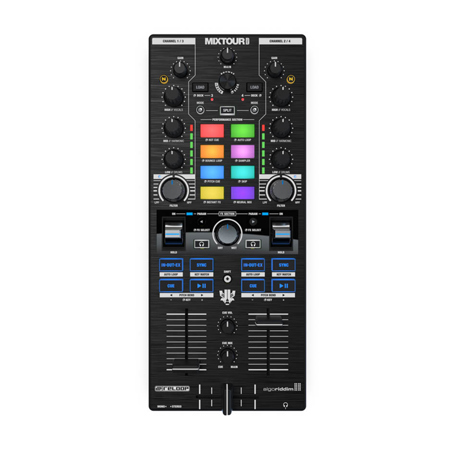 Reloop Mixtour Pro Portable All-In-One 4-Deck DJ Controller