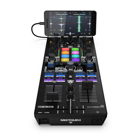 超人気新品 Mixtour Reloop Pro Controller DJ 4-Deck All-In-One Portable DJ機材