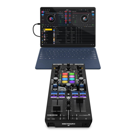 【中古美品】Reloop Mixtour Pro（Decksaver付き） Amazon.com: Reloop Mixtour Pro High-quality, Ultra-portable
