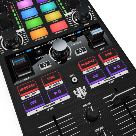 【中古美品】Reloop Mixtour Pro（Decksaver付き） Reloop Mixtour Pro & Decksaver | 4-Deck All-In-One DJ